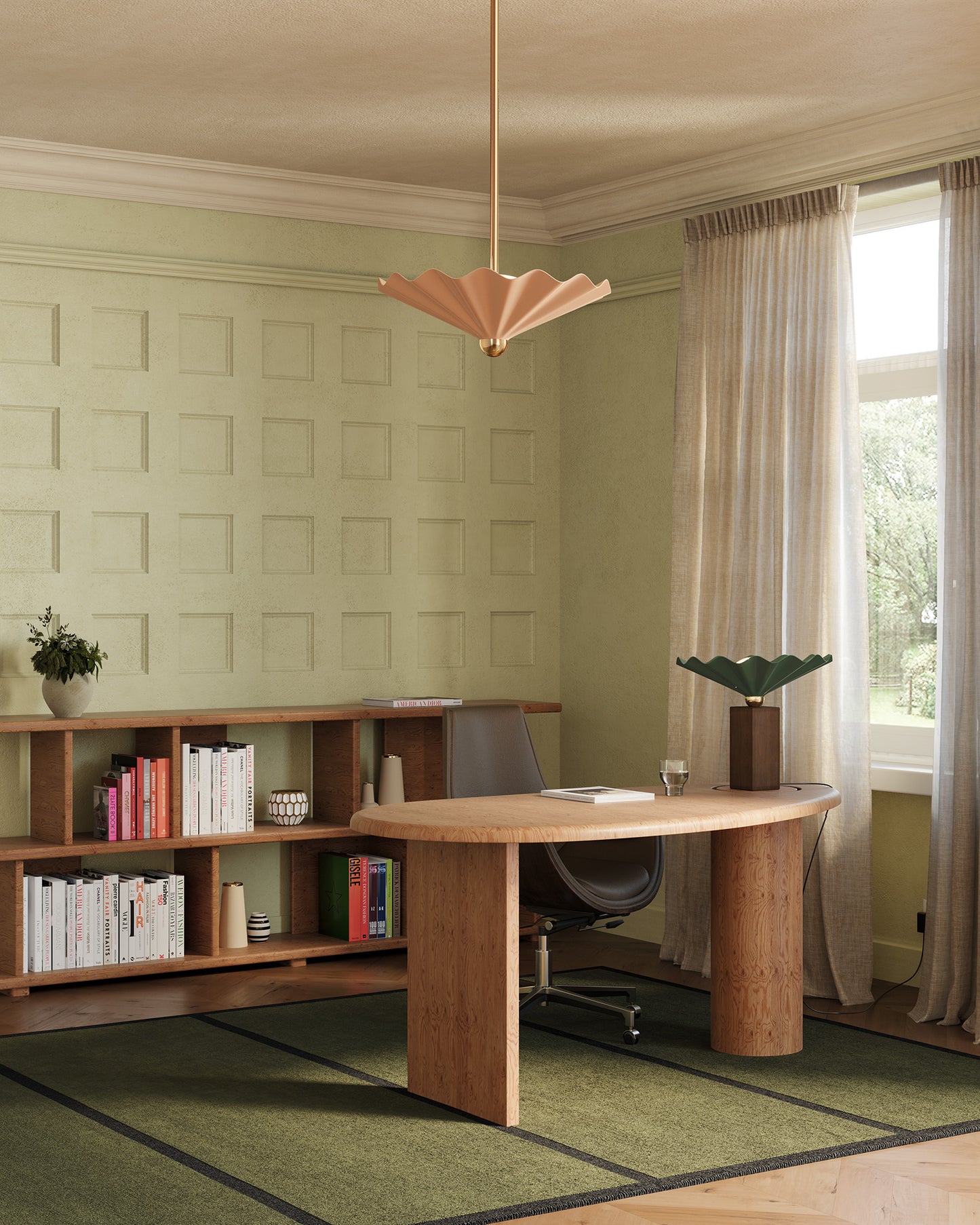 Furrow 16-in Pendant