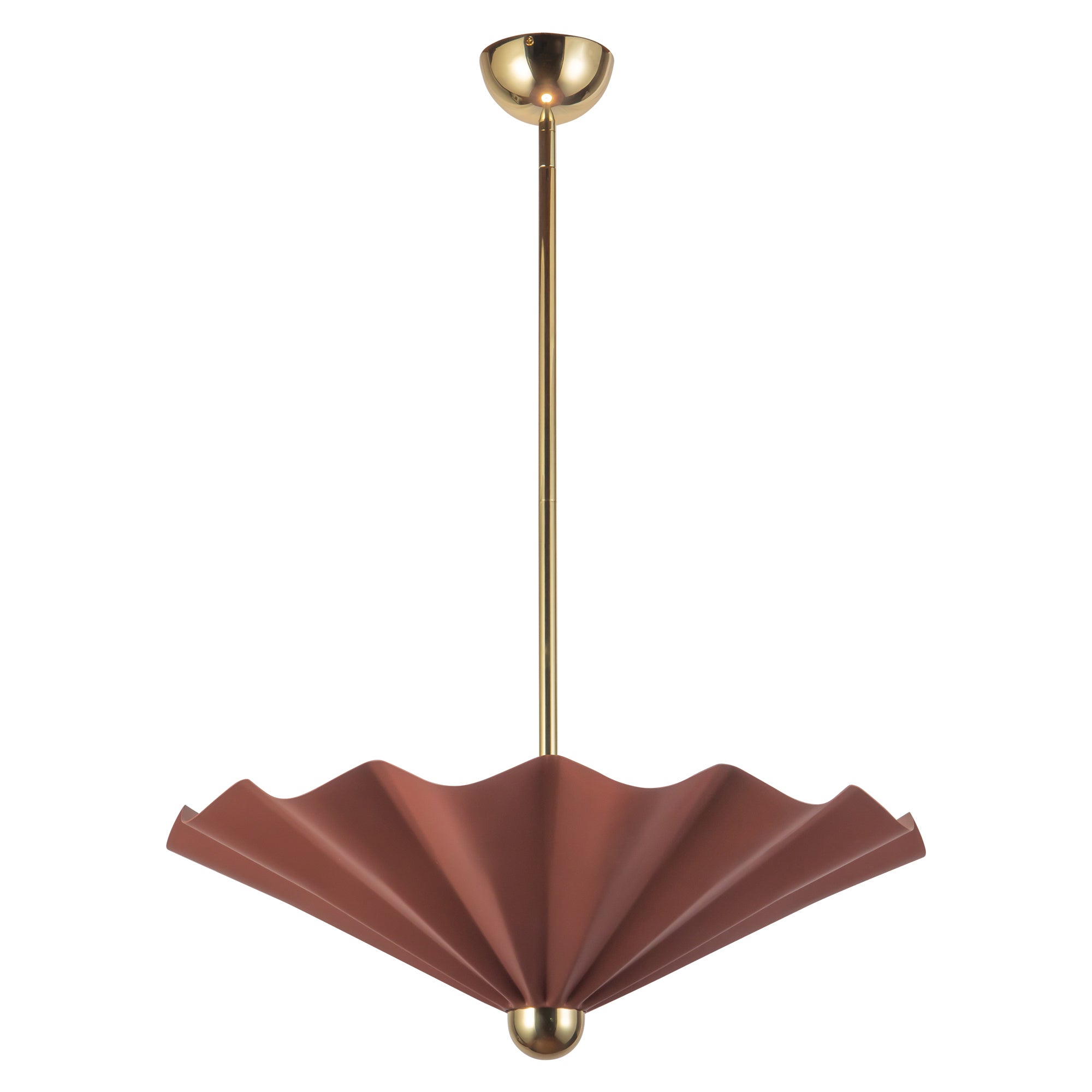 ライラック125マントルピース Furrow 25-in Pendant – Kuzco Lighting