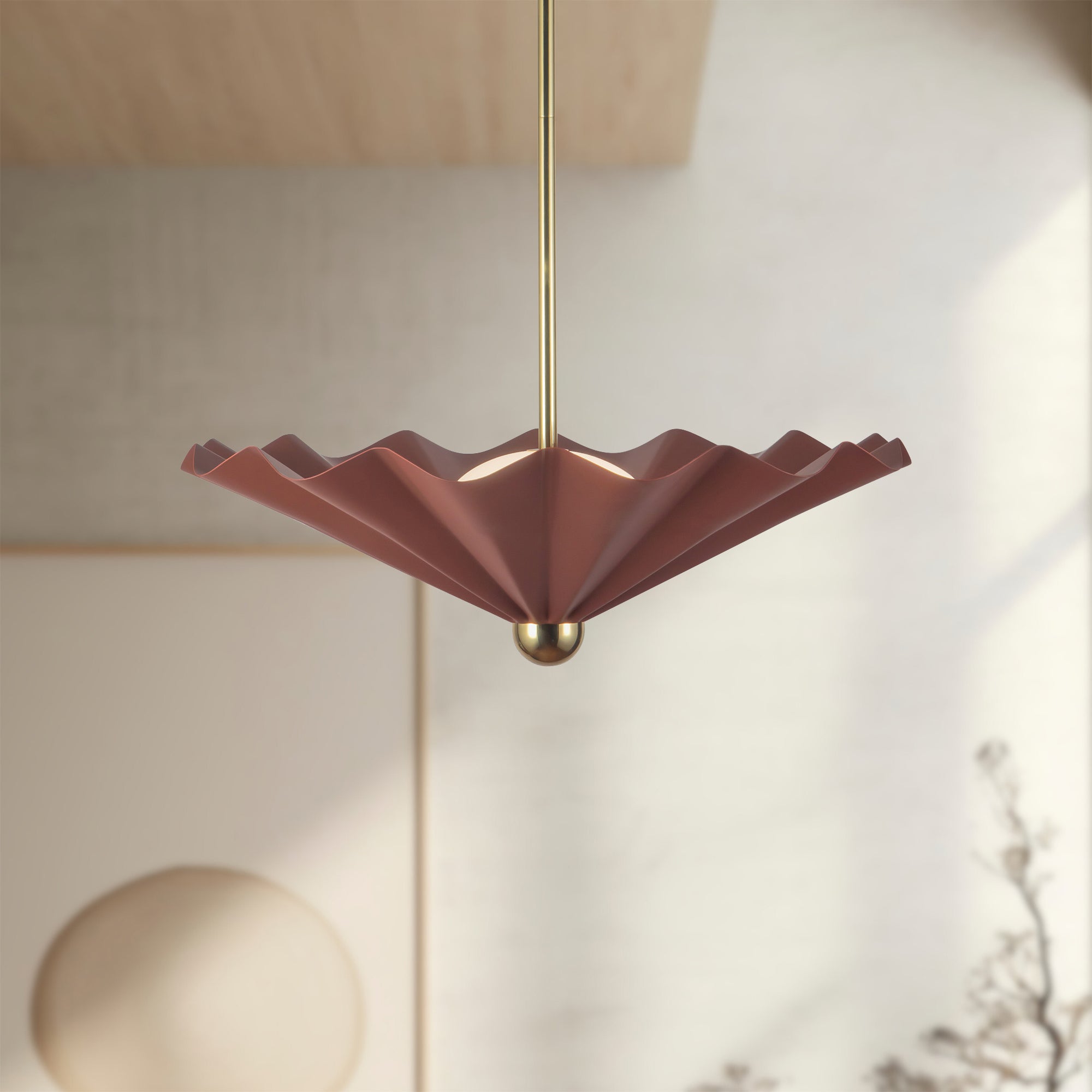 Furrow 25-in Pendant – Kuzco Lighting