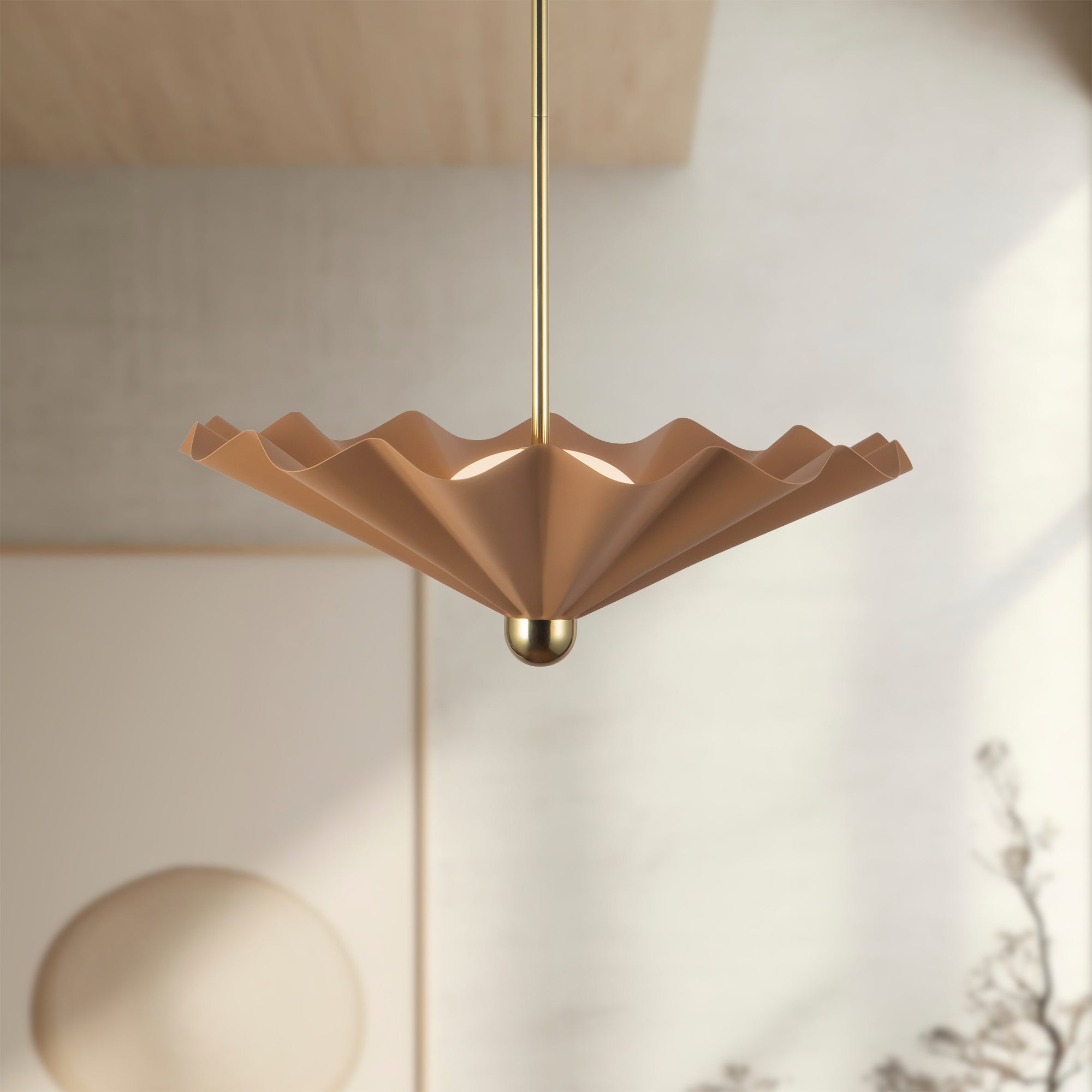 Furrow 25-in Pendant – Kuzco Lighting