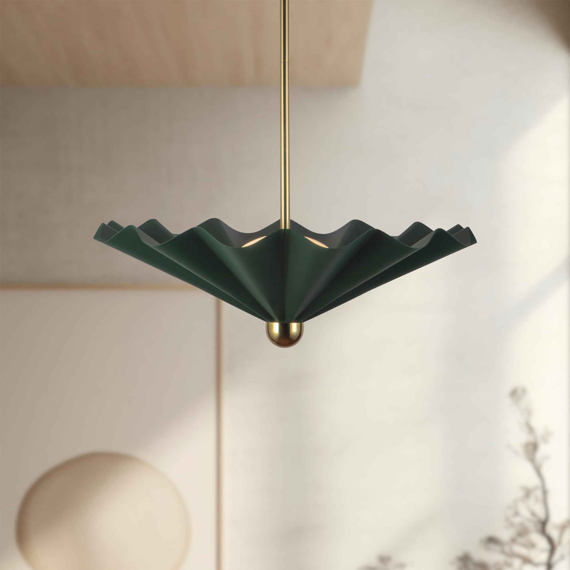 Furrow 25-in Pendant – Kuzco Lighting