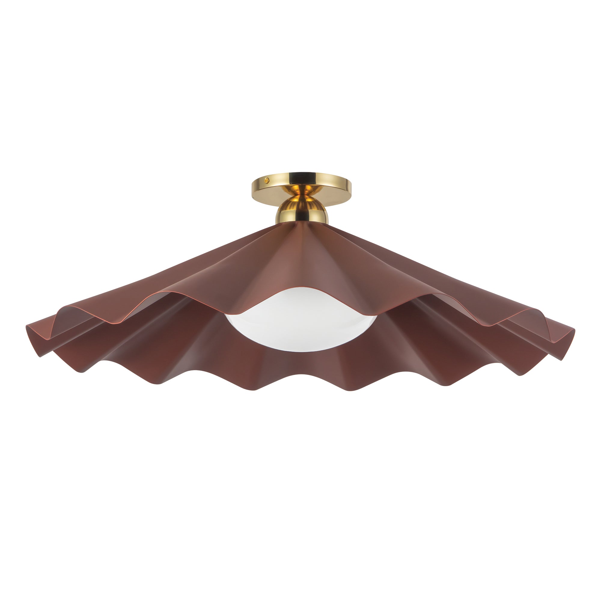 Furrow 25-in Semi-Flush Mount – Kuzco Lighting