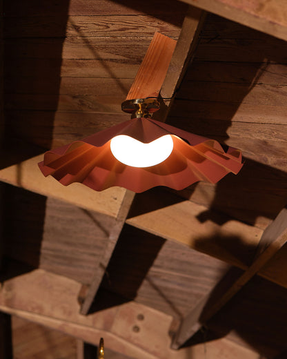 Furrow 25-in Semi-Flush Mount