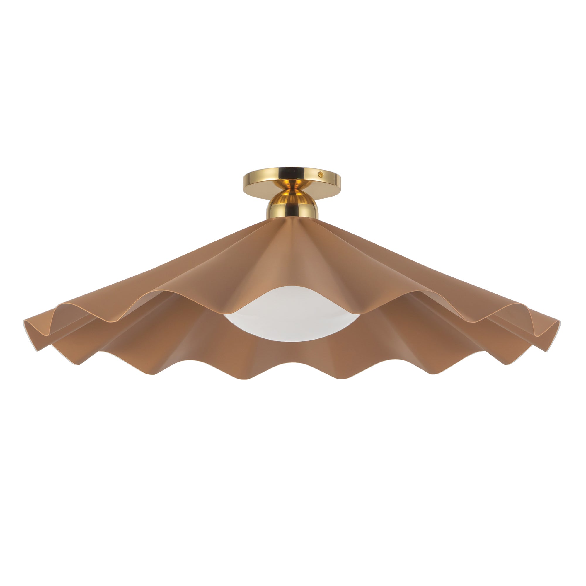 Furrow 25-in Semi-Flush Mount – Kuzco Lighting