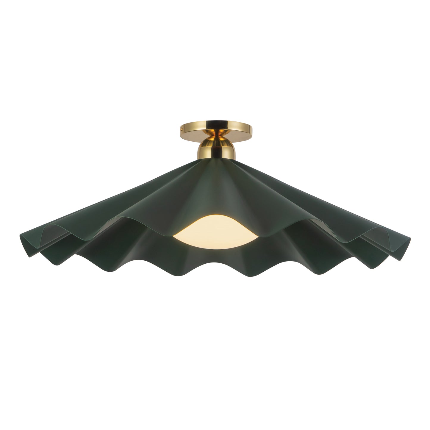 Furrow 25-in Semi-Flush Mount