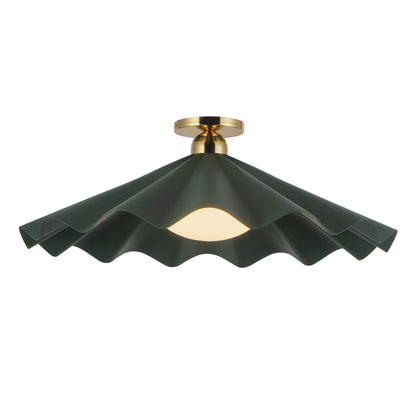 Furrow 25-in Semi-Flush Mount