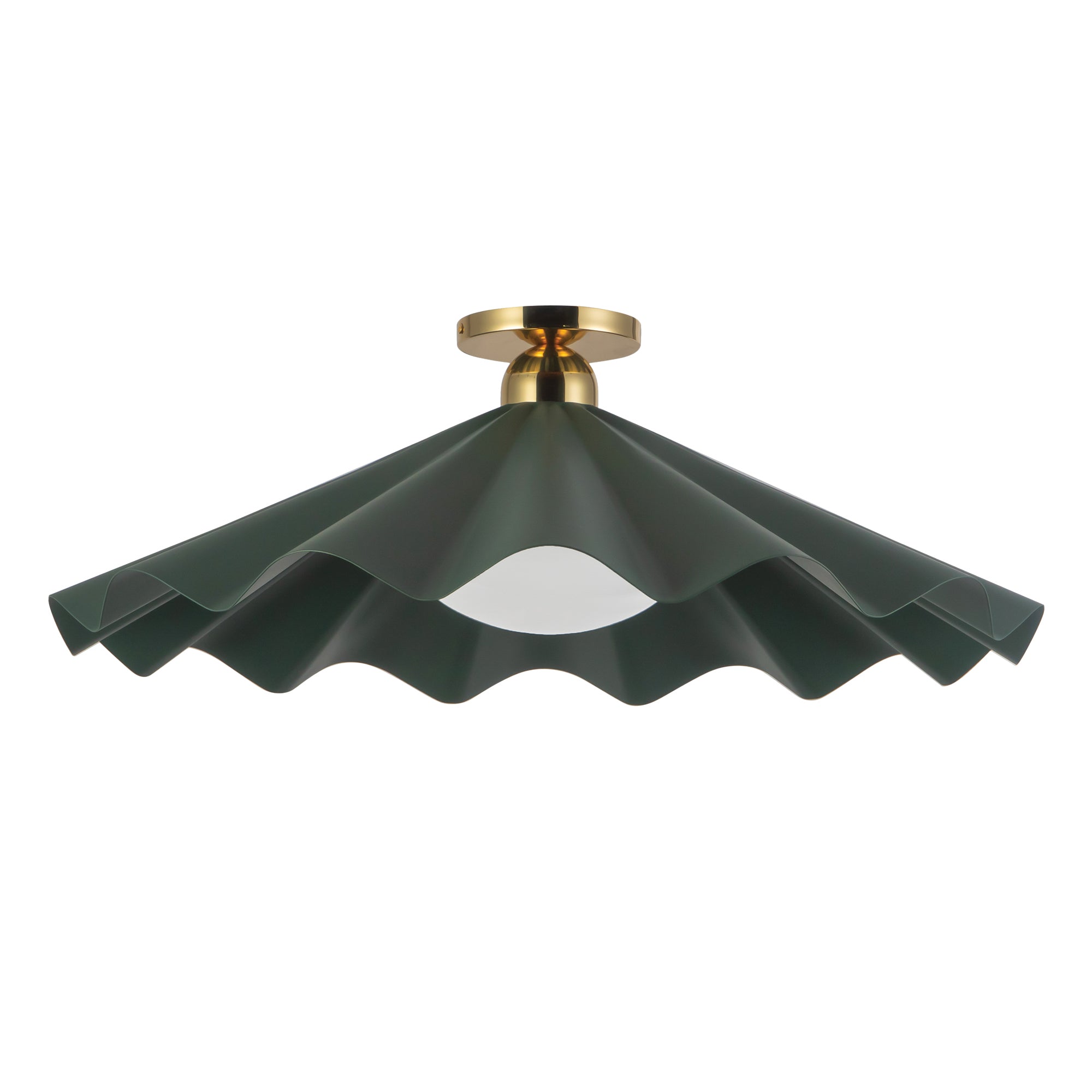Furrow 25-in Semi-Flush Mount – Kuzco Lighting