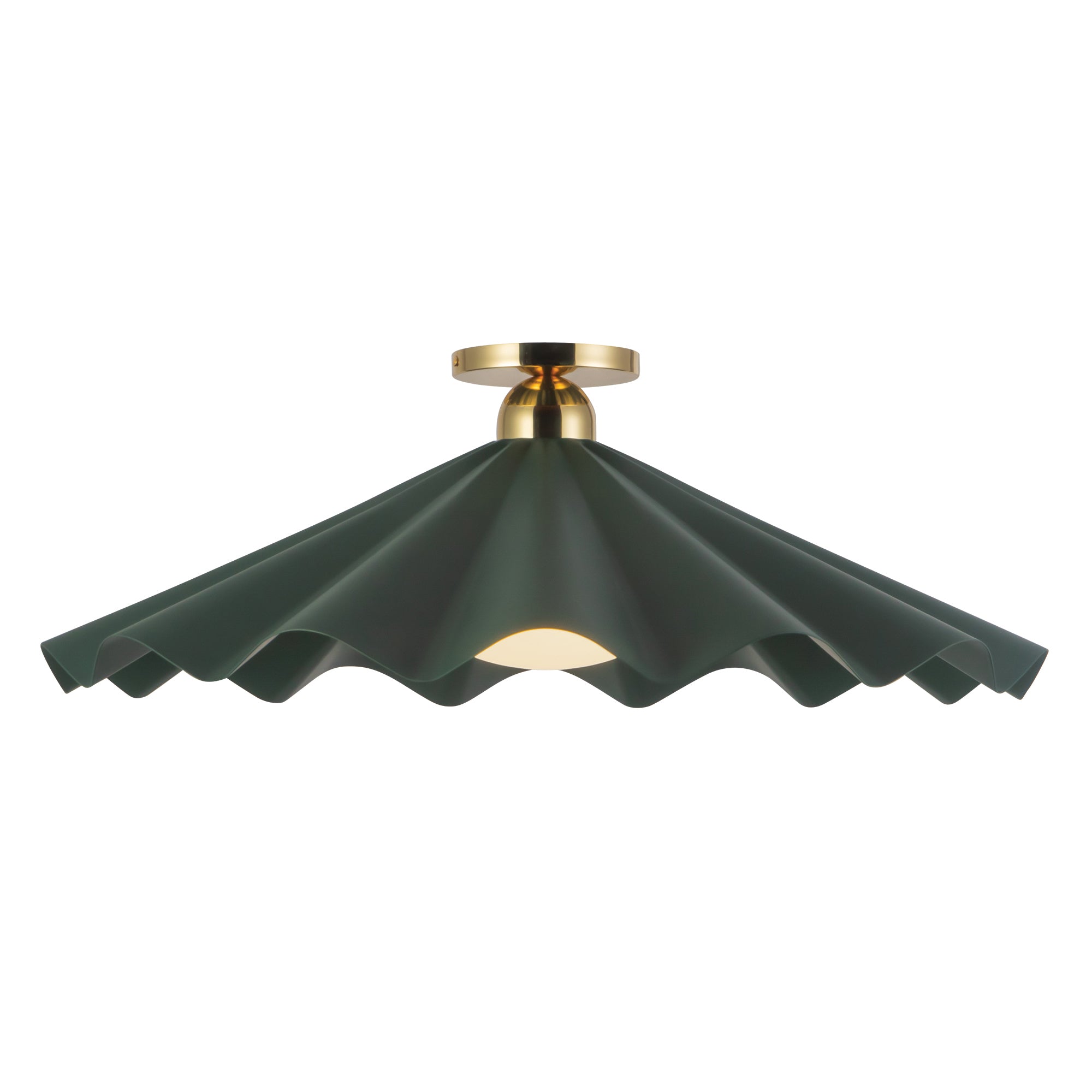 Furrow 25-in Semi-Flush Mount – Kuzco Lighting