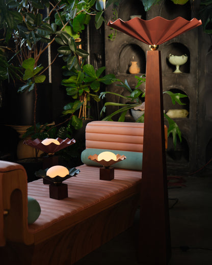 Furrow 12-in Table Lamp