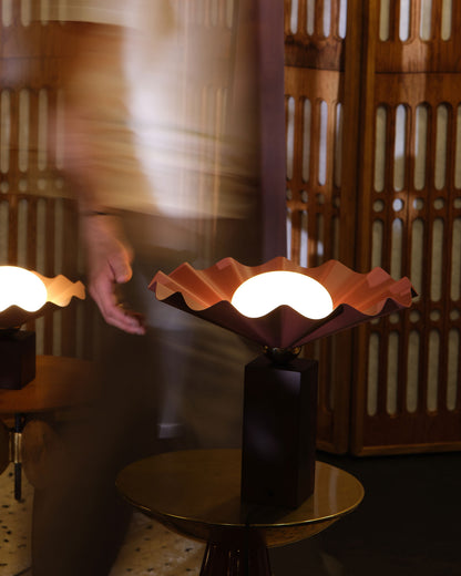 Furrow 16-in Table Lamp