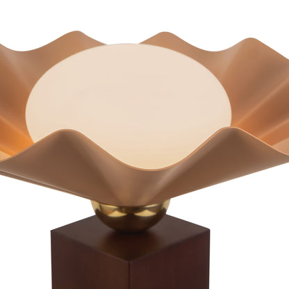 Furrow 16-in Table Lamp