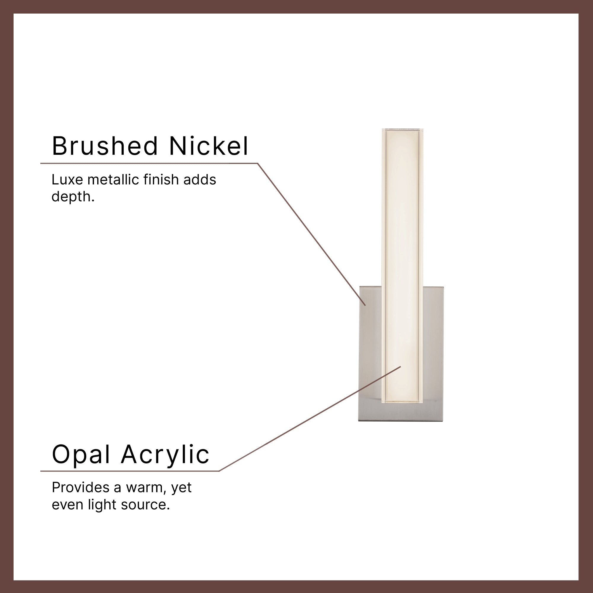Garland 15-in Wall/Vanity Light – Kuzco Lighting