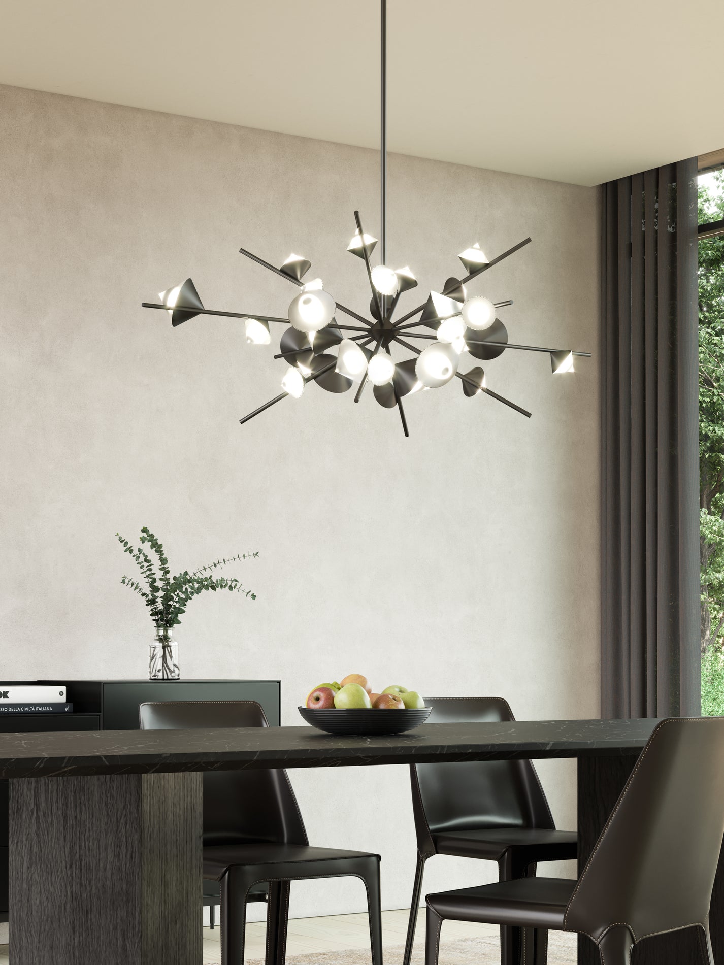 Geode 48-in Chandelier – Kuzco Lighting