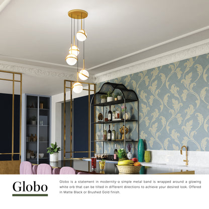 Globo 5 Head Multi Pendant