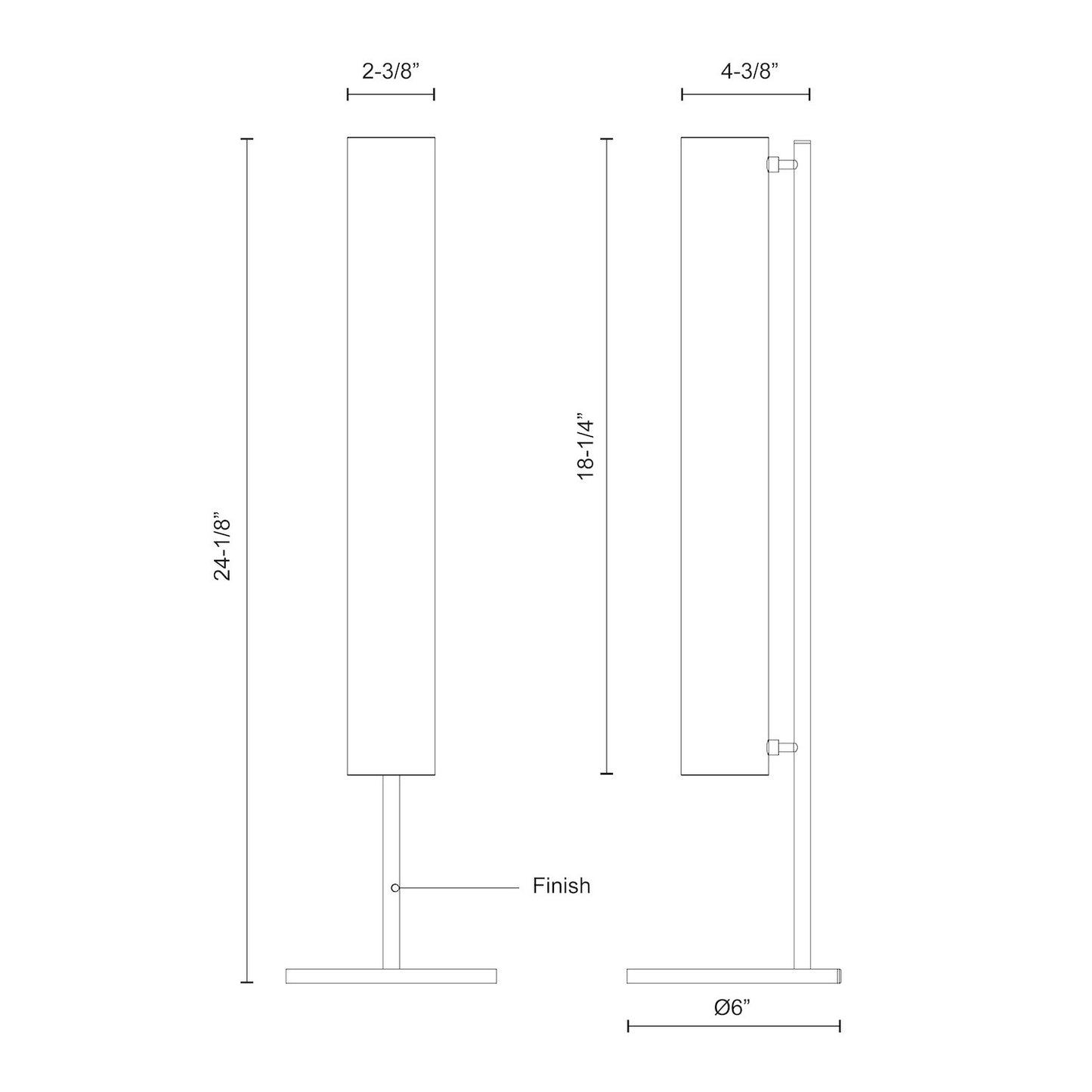 Gramercy 24-in Table Lamp