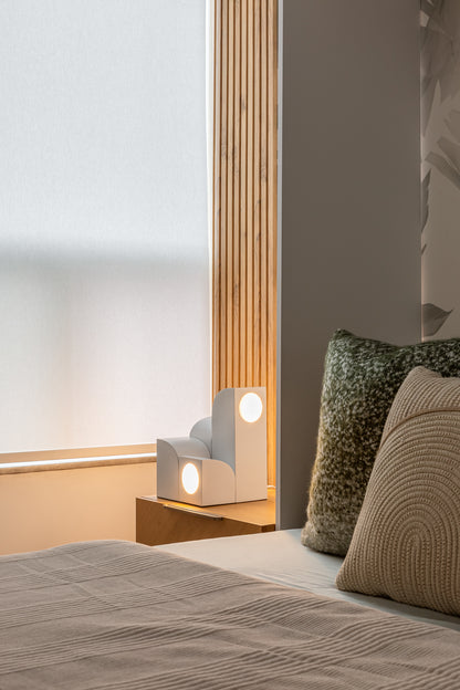 Gypsum 12-in Table Lamp