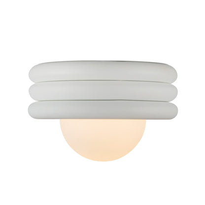 Harvey 12-in Semi-Flush Mount