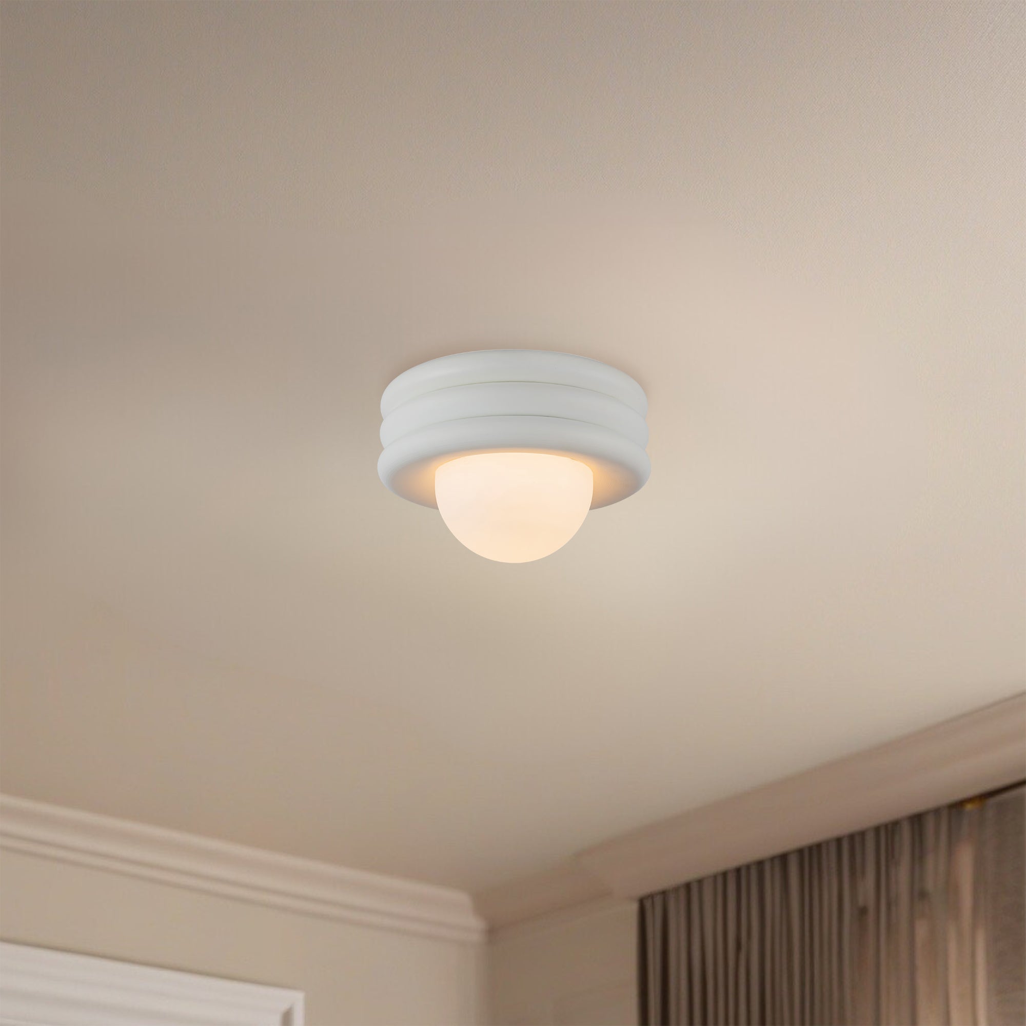 Harvey 12-in Semi-Flush Mount – Kuzco Lighting