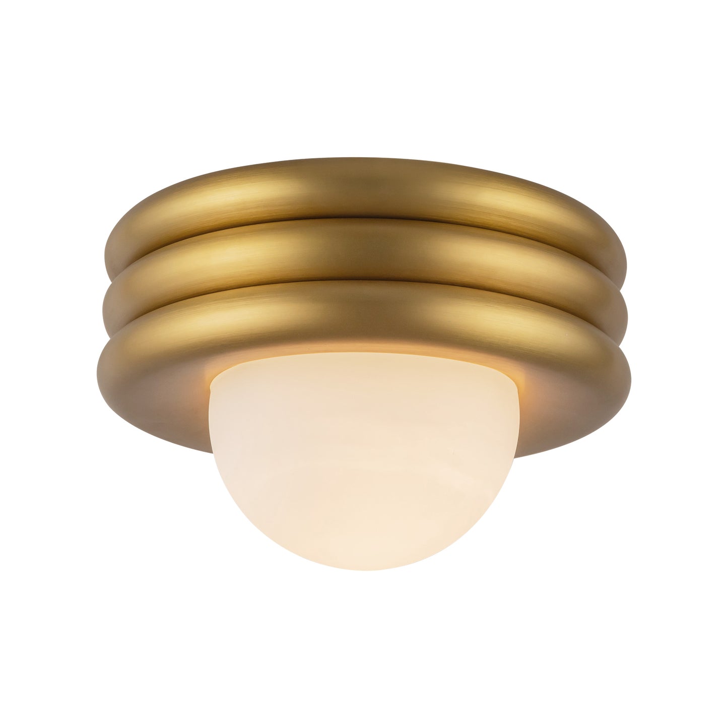 Harvey 12-in Semi-Flush Mount