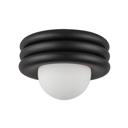 Harvey 12-in Semi-Flush Mount