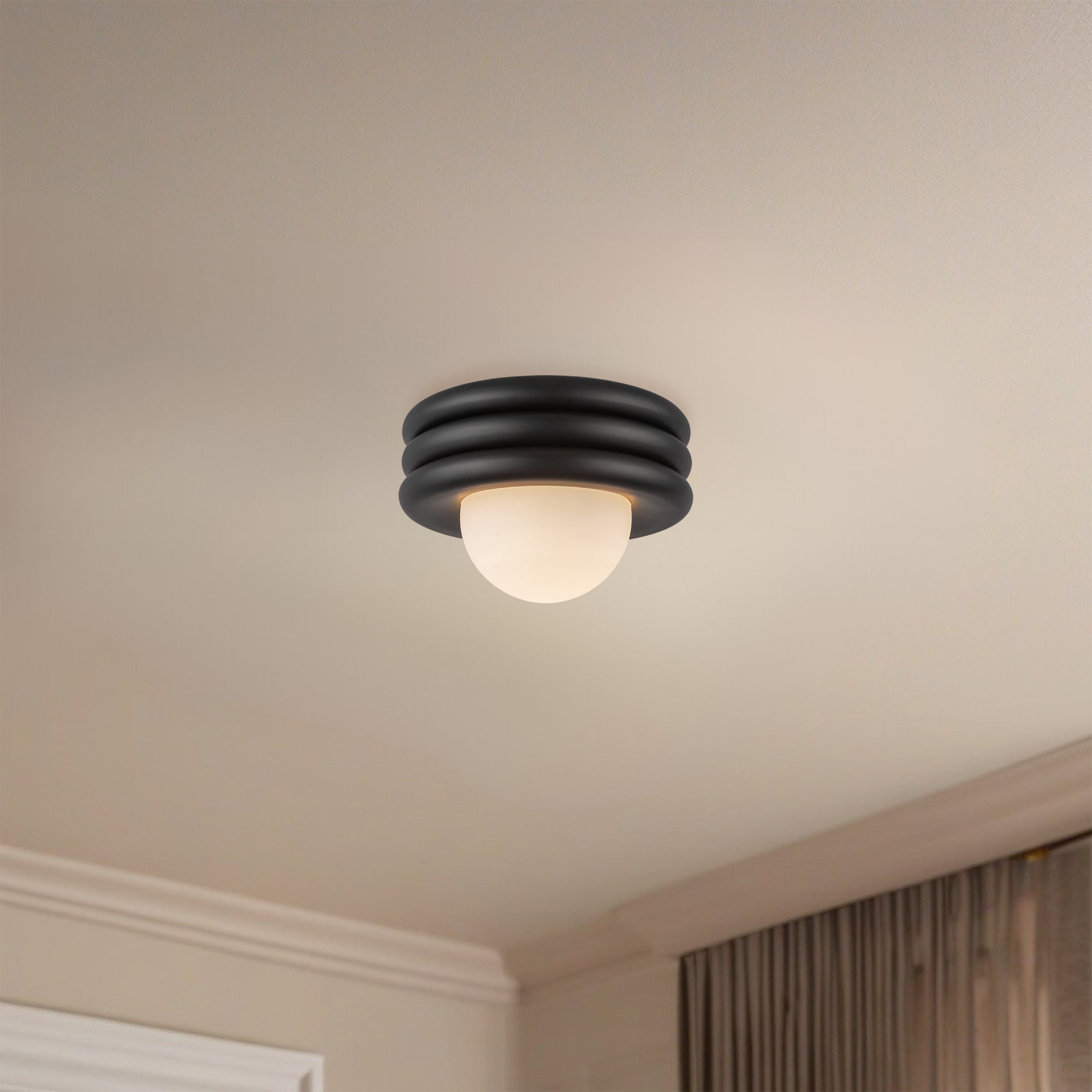 Harvey 12-in Semi-Flush Mount – Kuzco Lighting