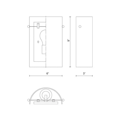 Hudson 13-in Wall Sconce