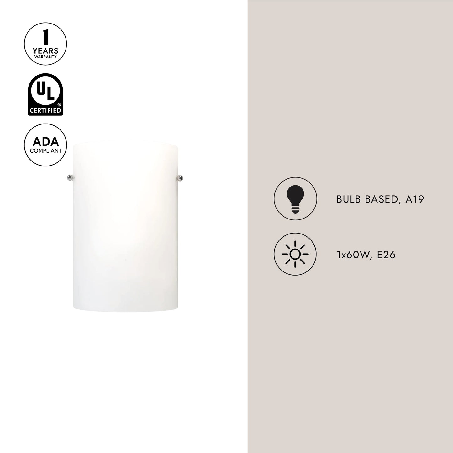 Hudson 9-in Wall Sconce