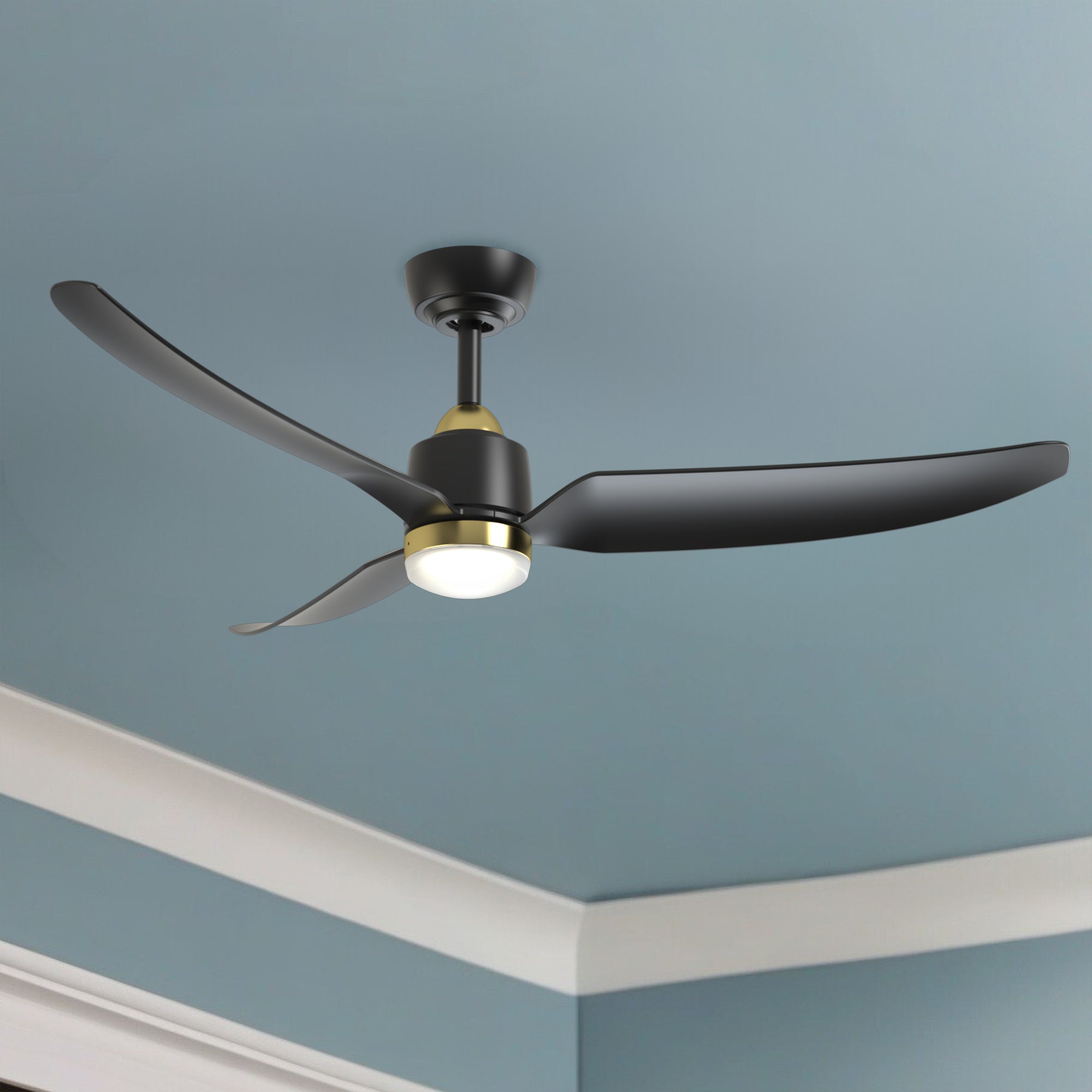 MARIA CAROLINA ブラジルファンク Erikson 52-in Ceiling Fan – Kuzco Lighting