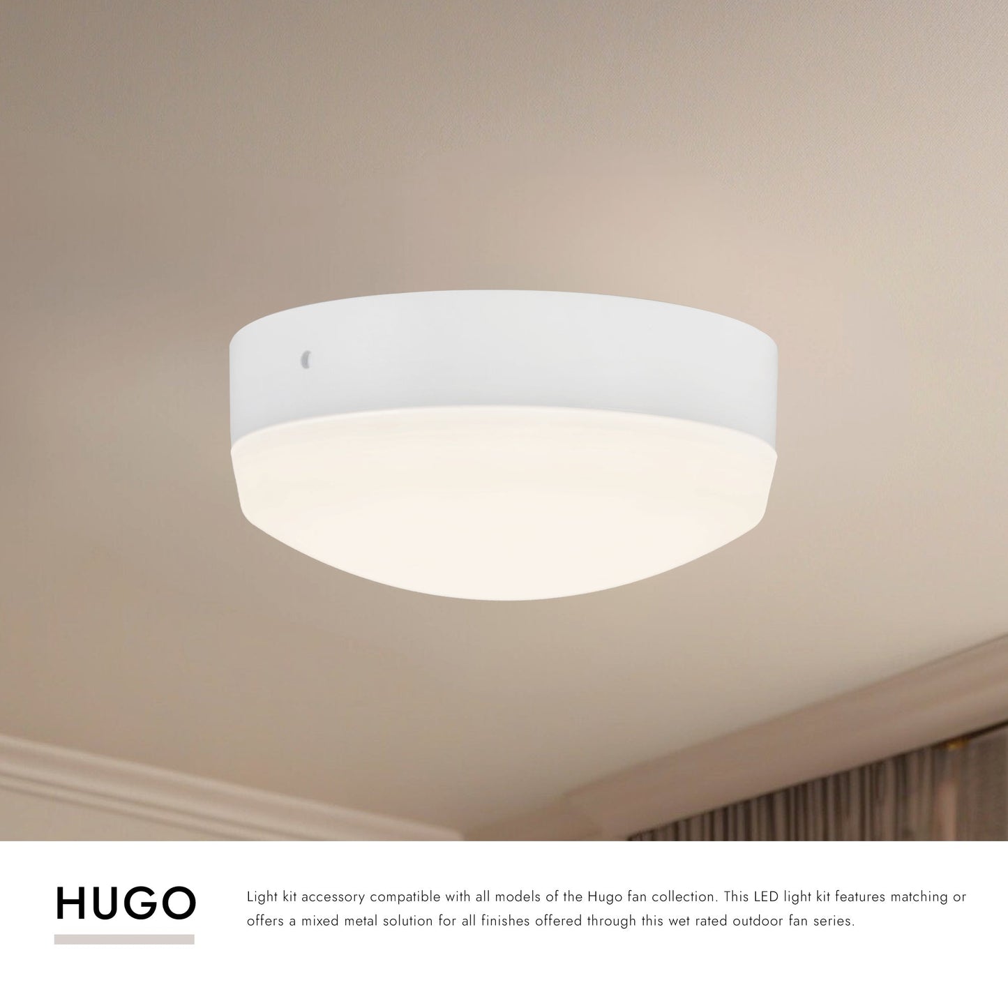 Hugo 5-in Fan Light Kit