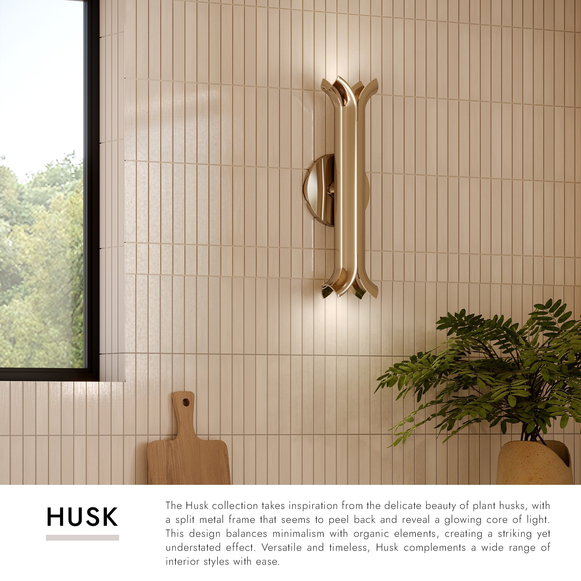 Husk 14-in Wall Sconce – Kuzco Lighting