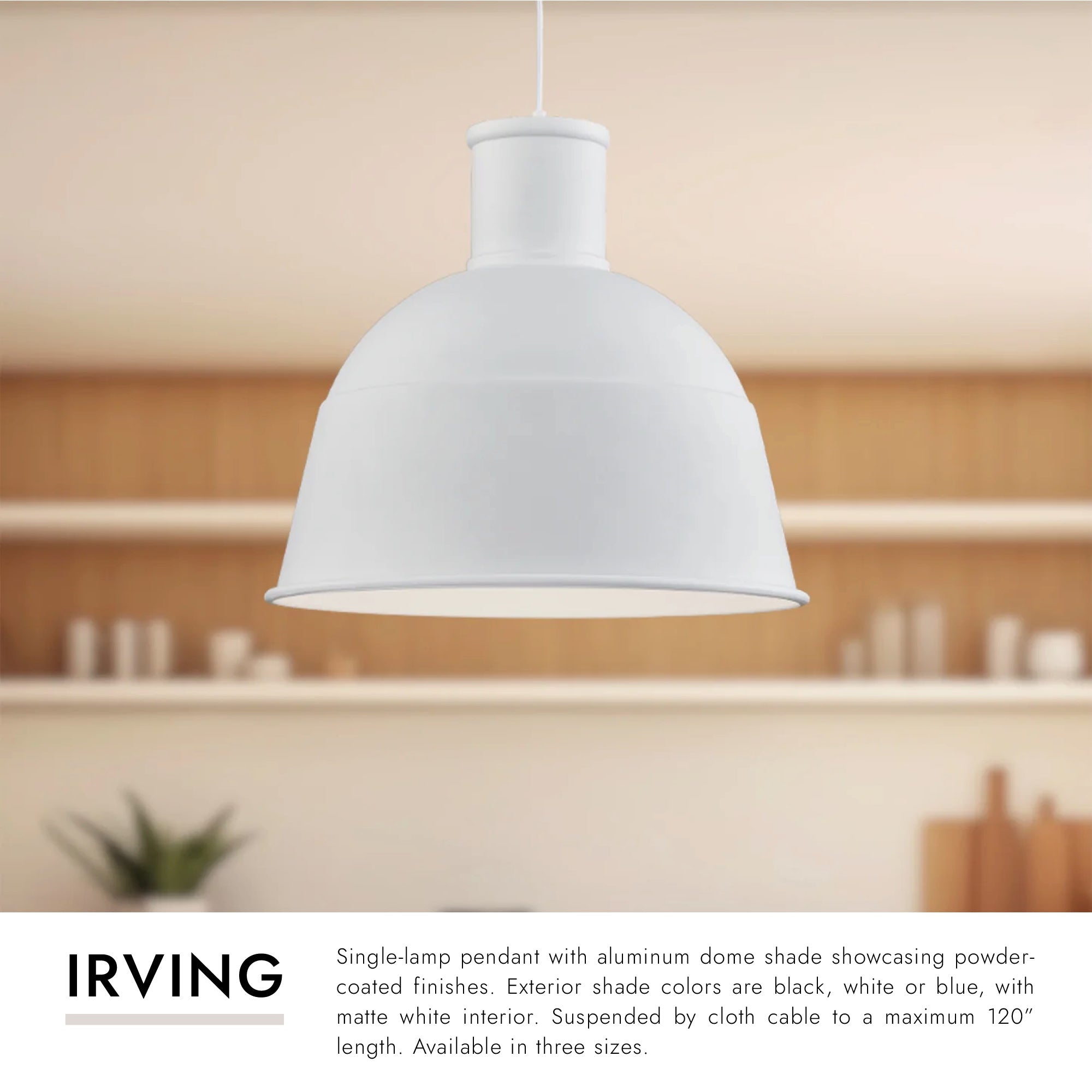 Irving 16-in Pendant – Kuzco Lighting