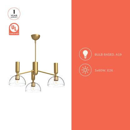 Jude 38-in Chandelier