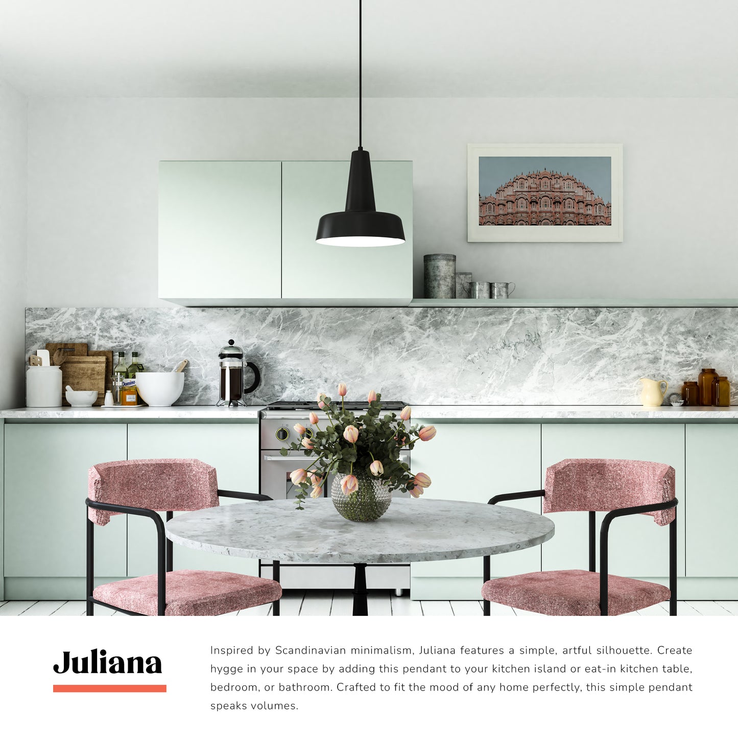 Juliana 11-in Pendant