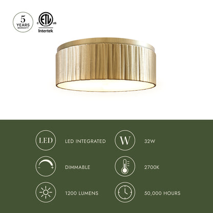 Kensington 12-in Flush Mount