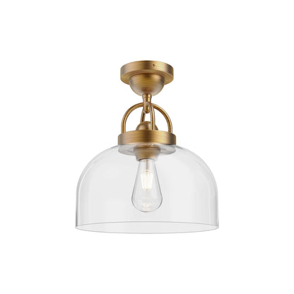 Lancaster 12-in Semi-Flush Mount