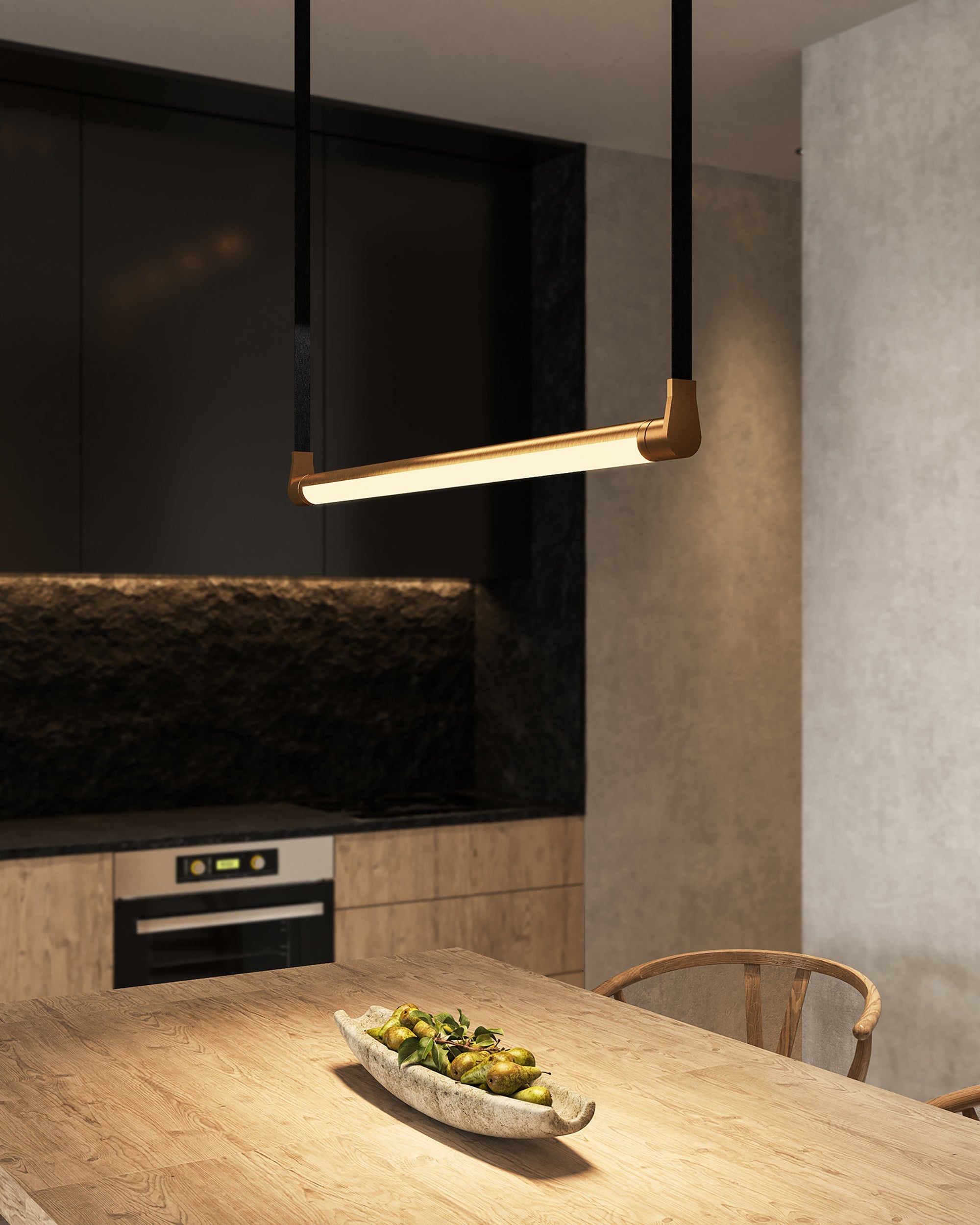 Laurence 41-in Linear Pendant – Kuzco Lighting