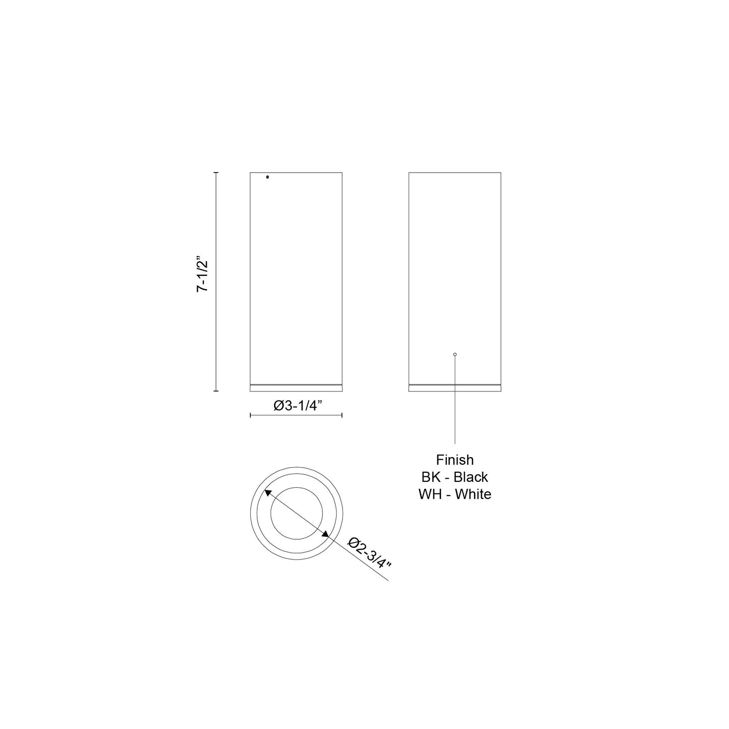 Lorna 7-in (3-in Dia.) Flush Mount