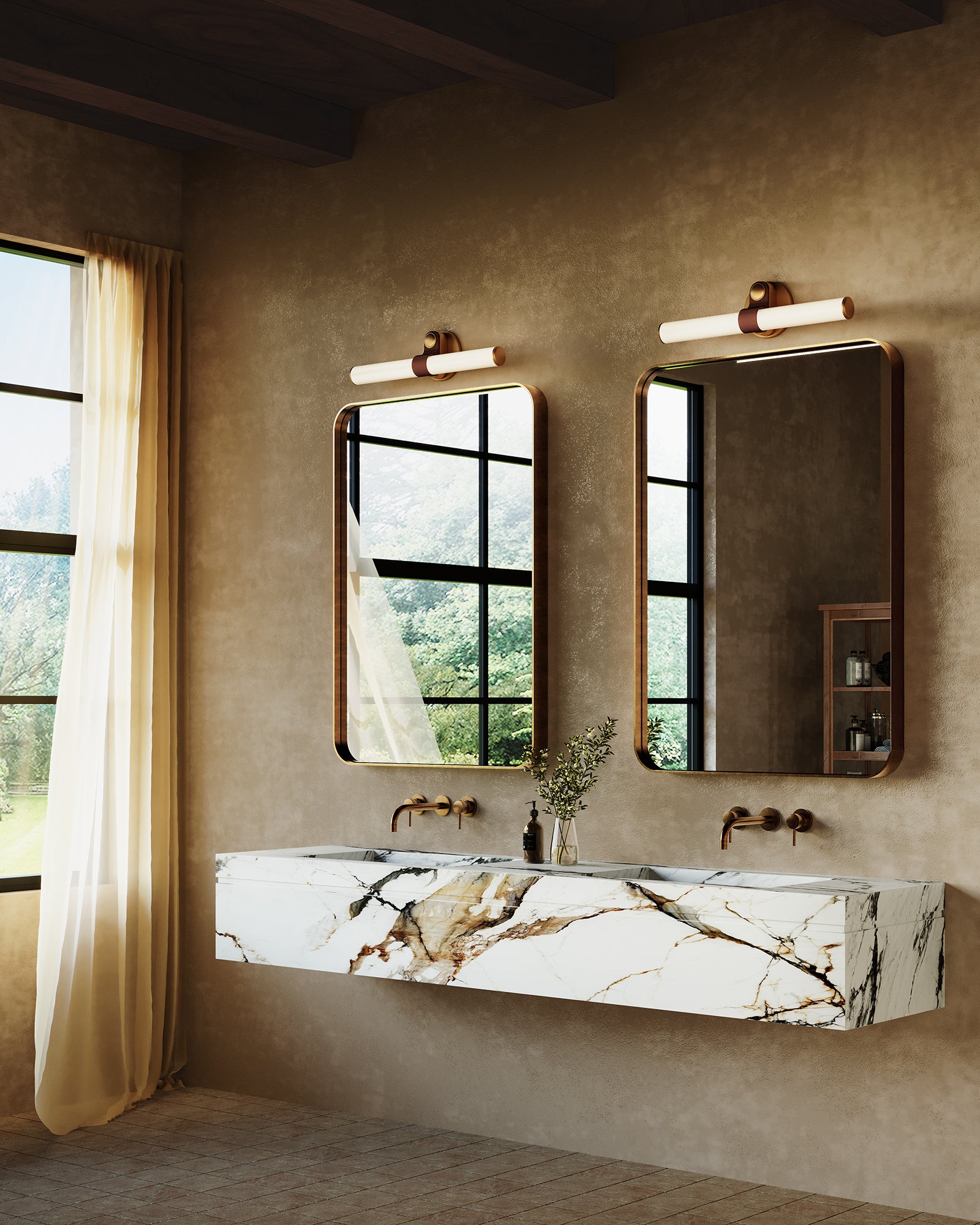 Ledger 20-in Vanity Light – Kuzco Lighting