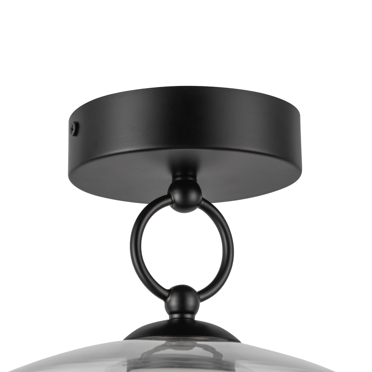 Leota 8-in Semi-Flush Mount