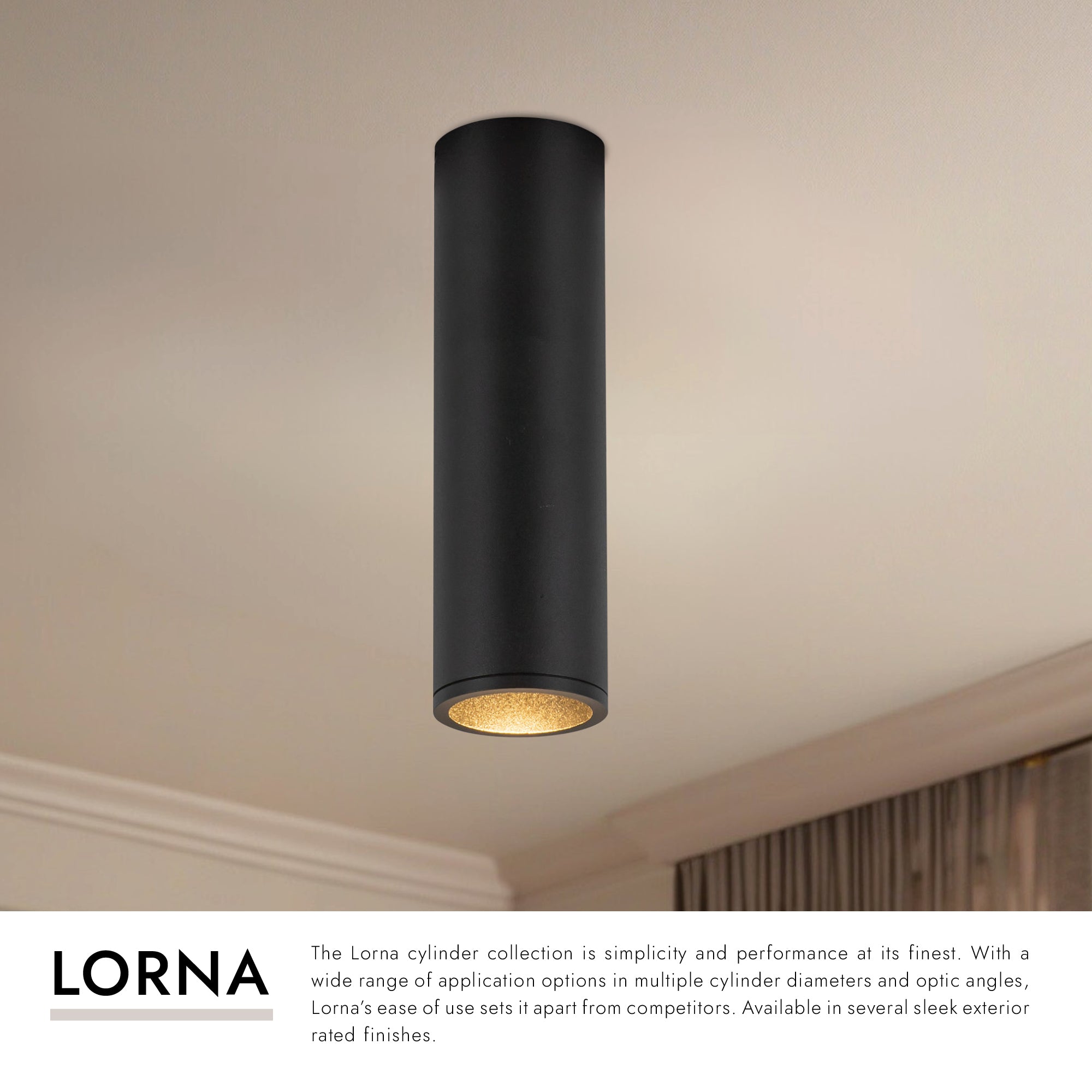 Lorna 7-in (2-in Dia.) Flush Mount – Kuzco Lighting
