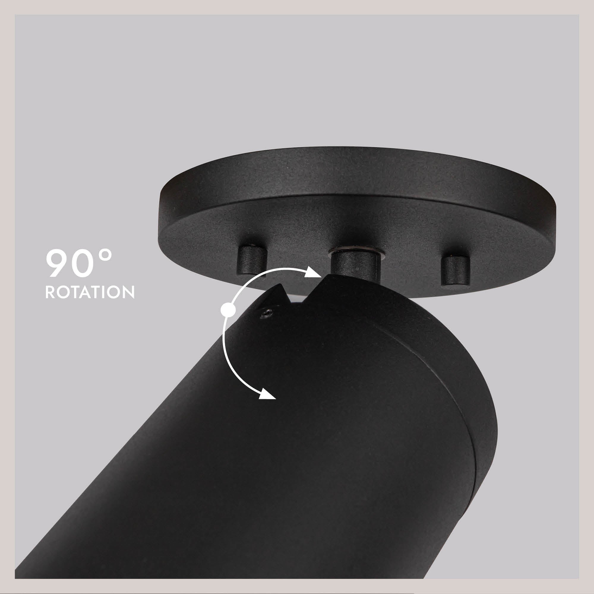 Lorna 6-in (2-in Dia.) Adjustable Ceiling Mount – Kuzco Lighting