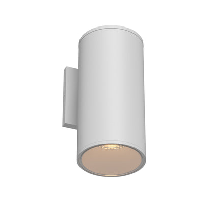 Lorna 12-in (4-in Dia.) Exterior Wall Sconce Up/Down Light