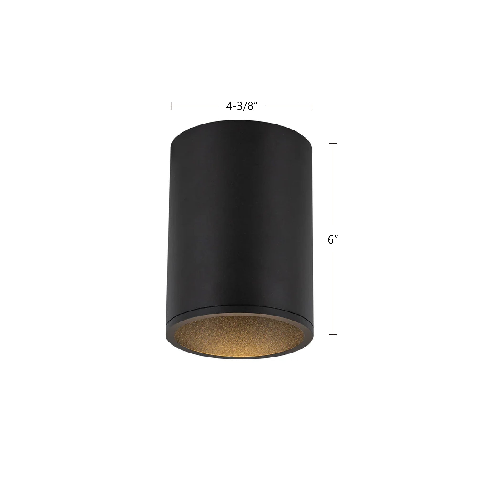 Lorna 6-in (4-in Dia.) Flush Mount – Kuzco Lighting