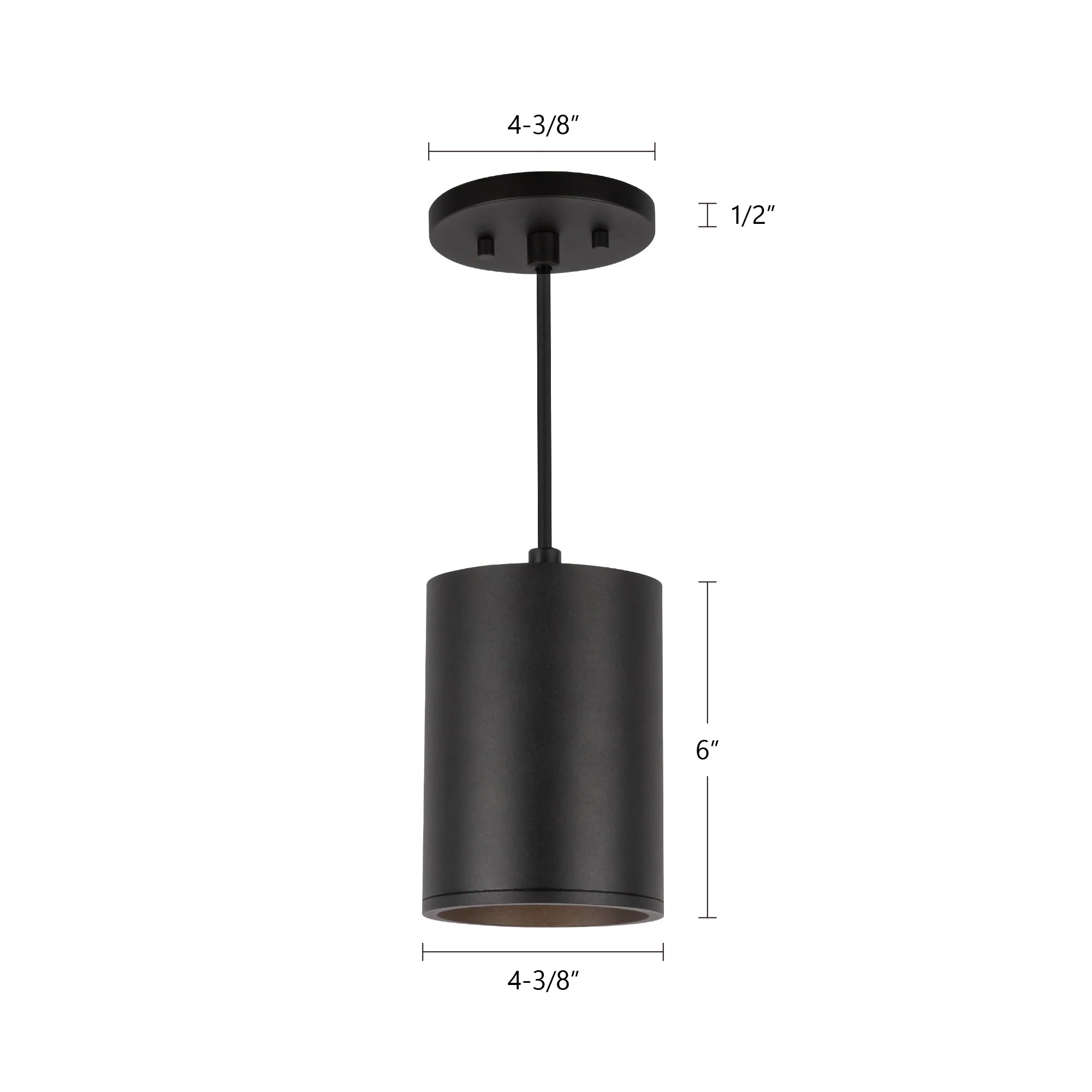 Lorna 6-in (4-in Dia.) Pendant – Kuzco Lighting
