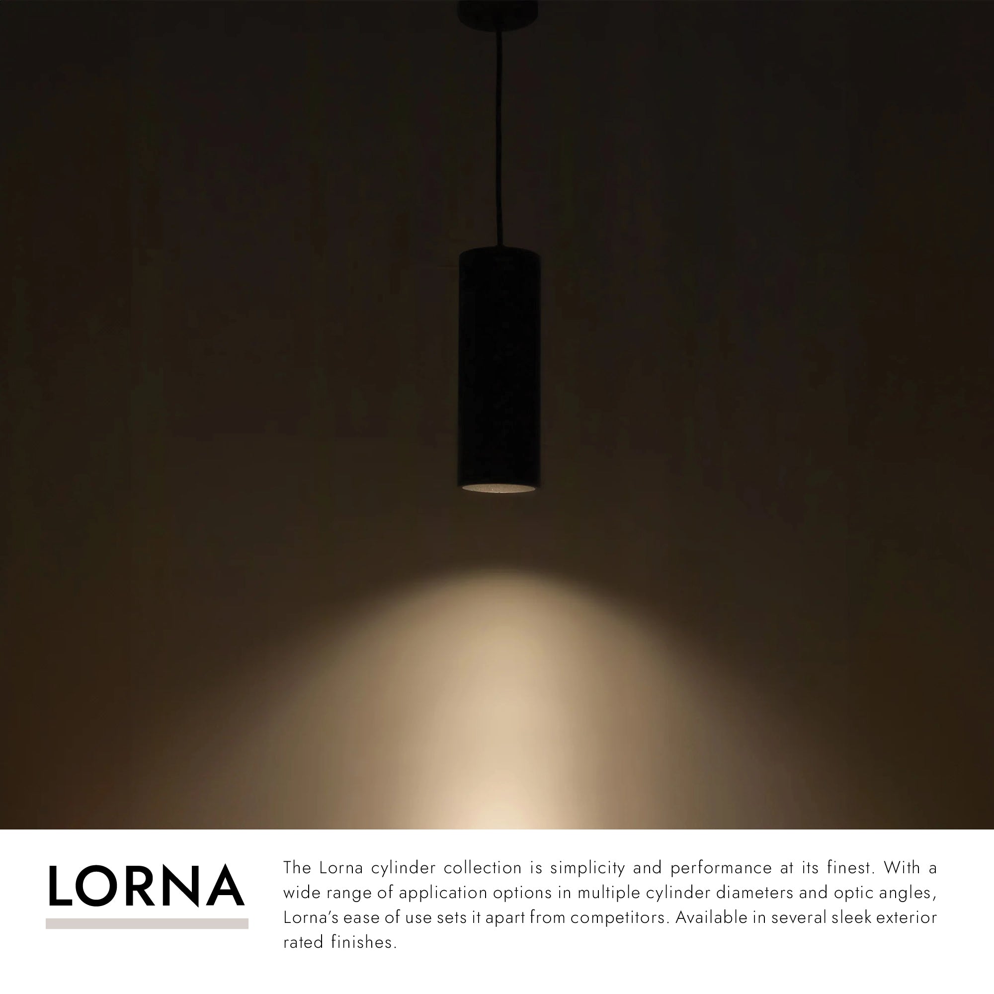 Lorna 13-in (4-in Dia.) Pendant – Kuzco Lighting