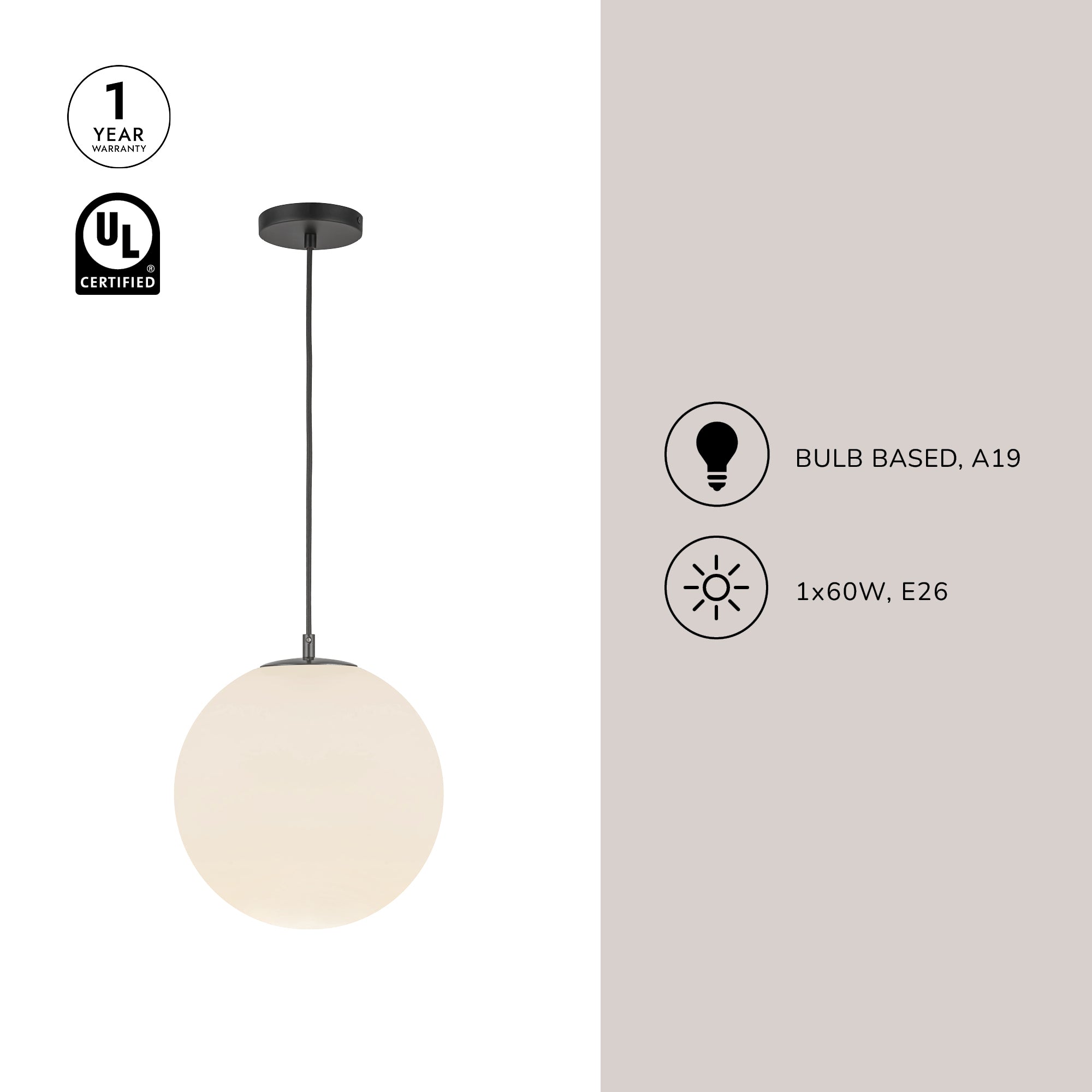 Marco 12-in Pendant – Kuzco Lighting