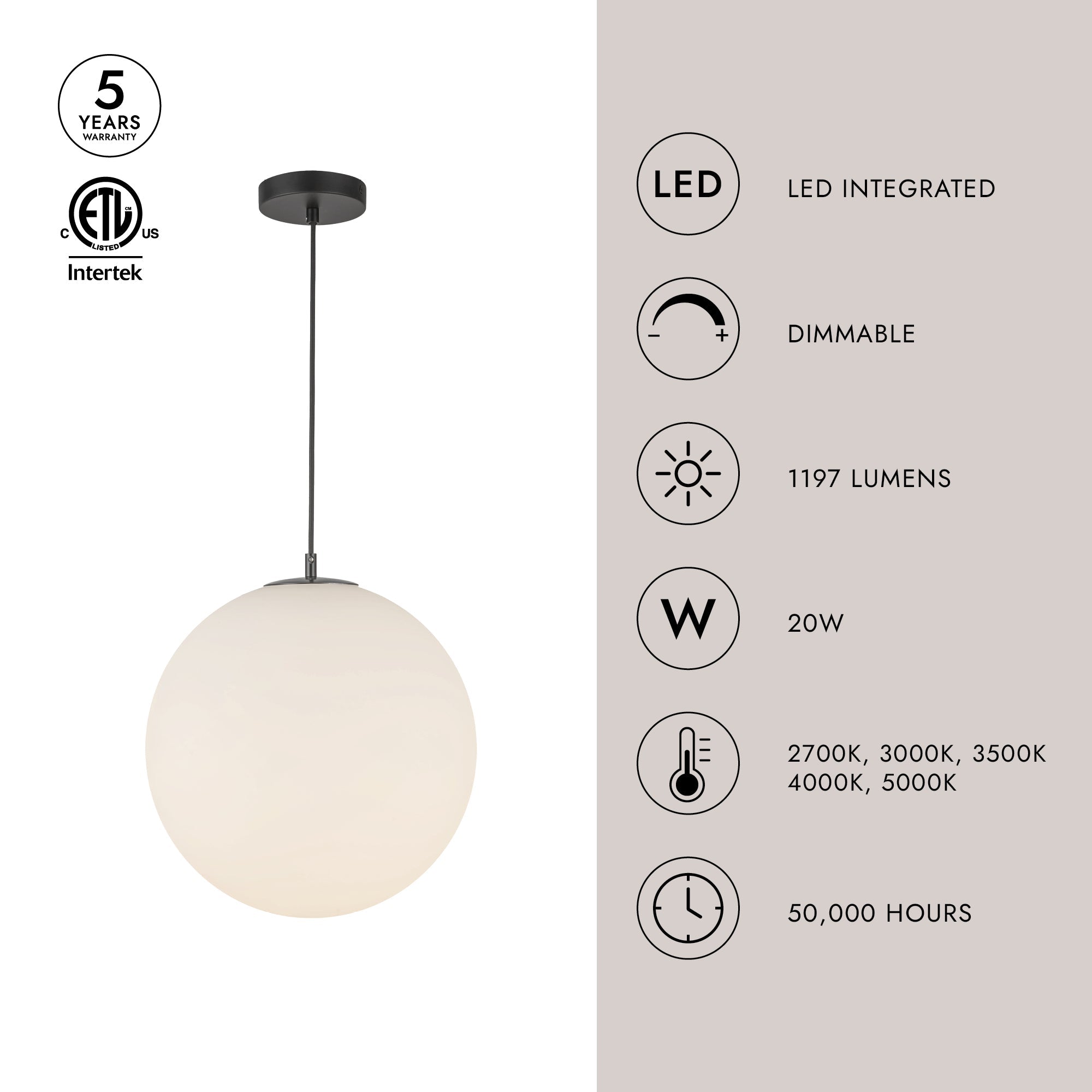 rccoページ Marco 16-in Pendant – Kuzco Lighting