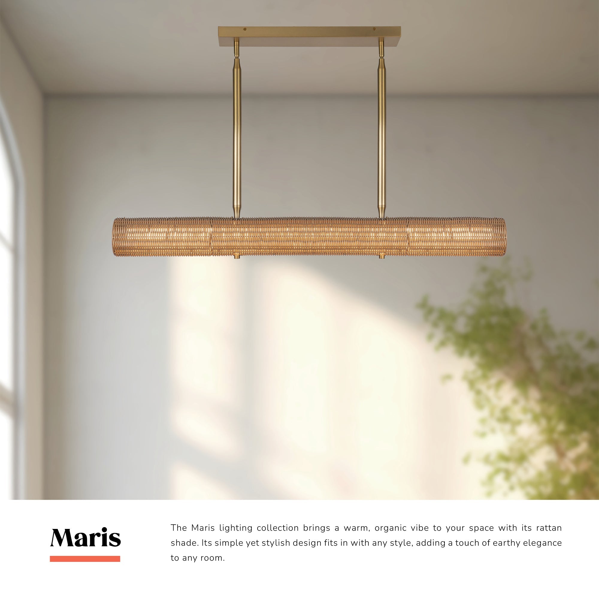 Maris 42-in Linear Pendant – Kuzco Lighting