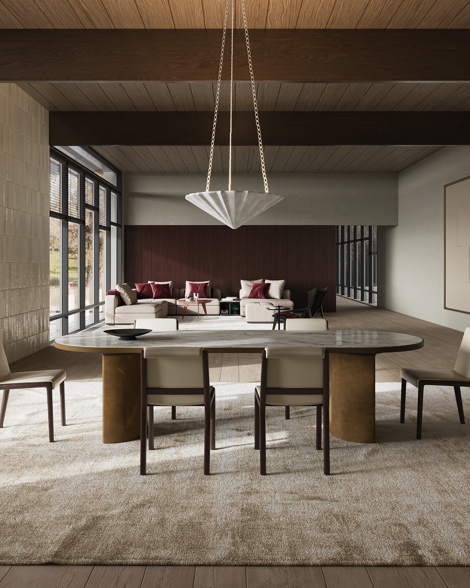 Martine 30-in Chandelier – Kuzco Lighting