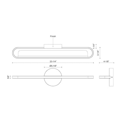 Marlon 24-in Vanity Light